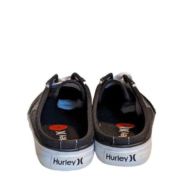 Hurleys Kayo Women's Lace Up Black Tennis Shoes Sneaker Mules Size 7 New w/o Box - Picture 5 of 8